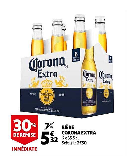 Bière Corona Extra