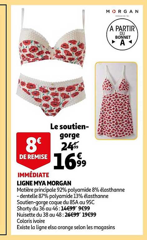 ligne mya morgan : le soutien-gorge