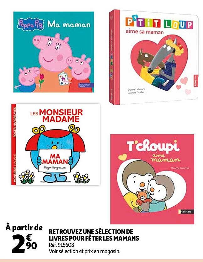 livre pour fêter les mamans