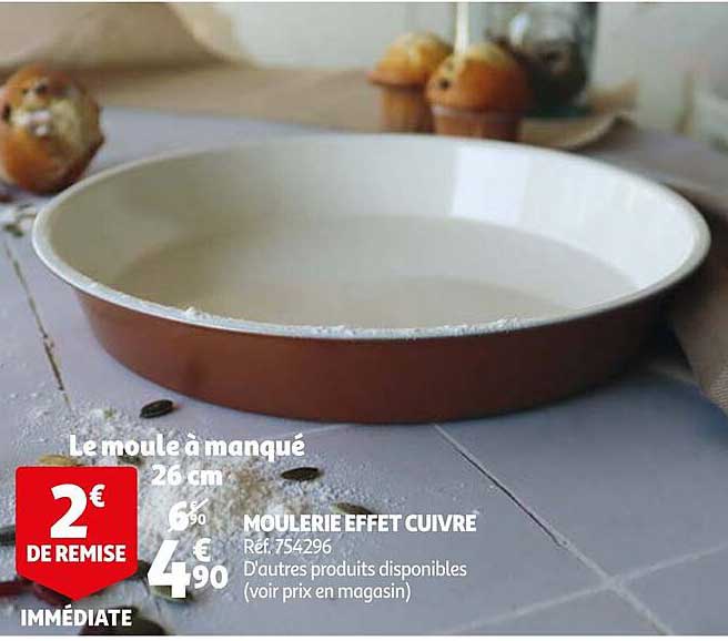 moulerie effet cuivre