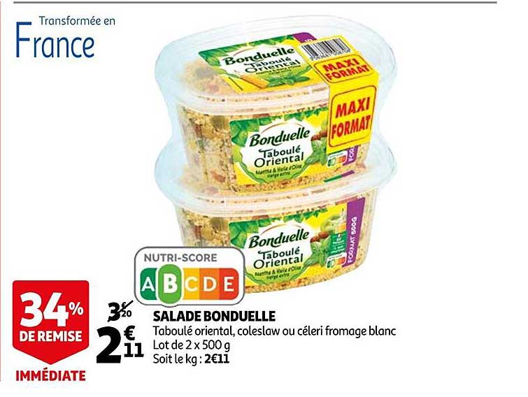 Salade Bonduelle