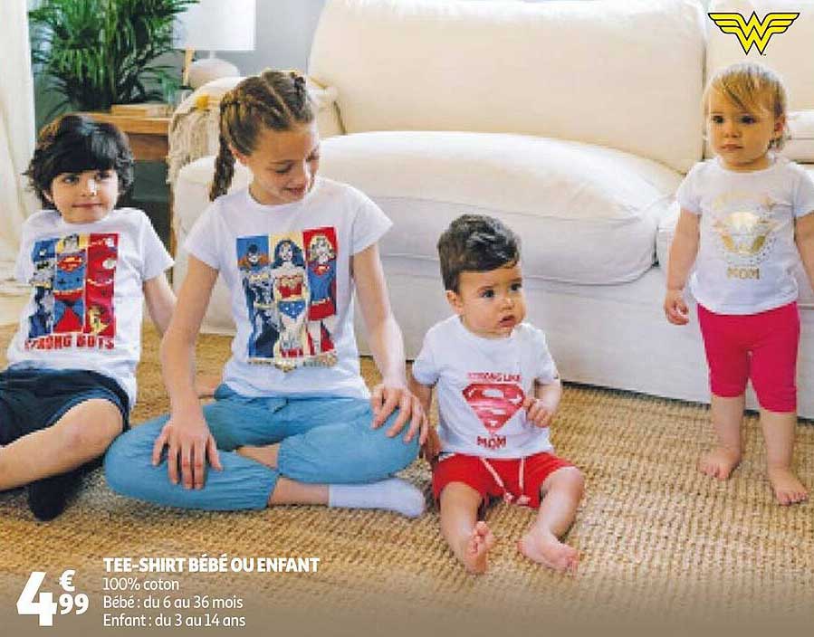 tee-shirt bébé ou enfant