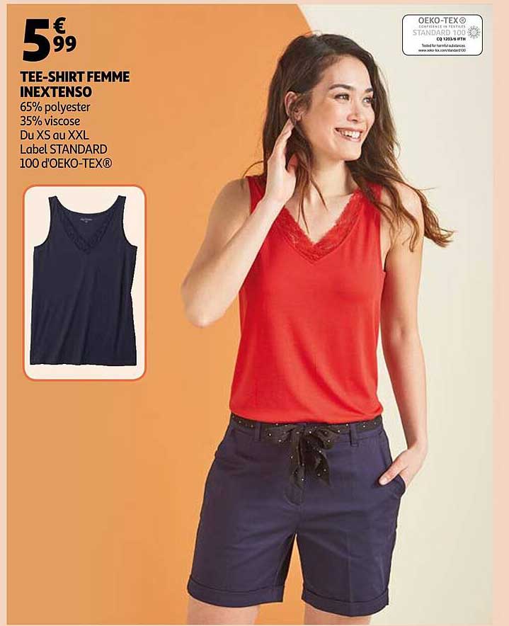 tee-shirt femme inextenso