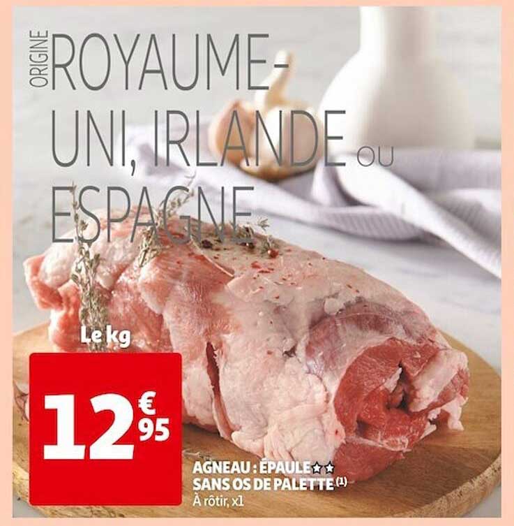 Agneau : épaule** Sans Os De Palette