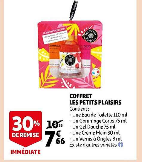 coffret les petits plaisirs