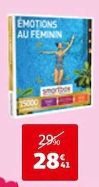 émotion au féminin smartbox