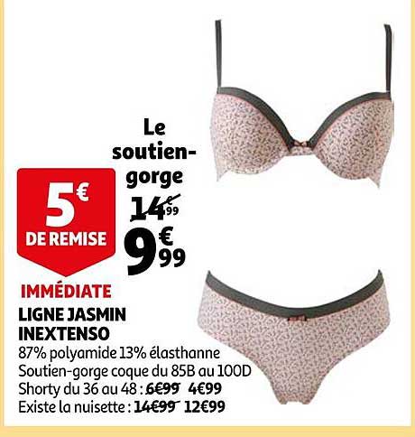 ligne jasmin inextenso : le soutien-gorge