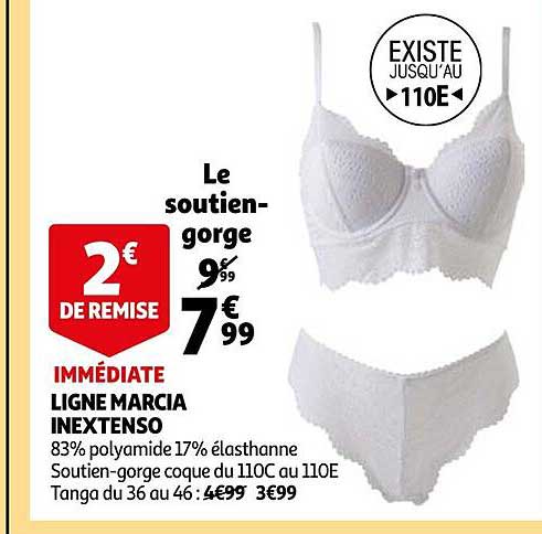 ligne marcia inextenso : le soutien-gorge