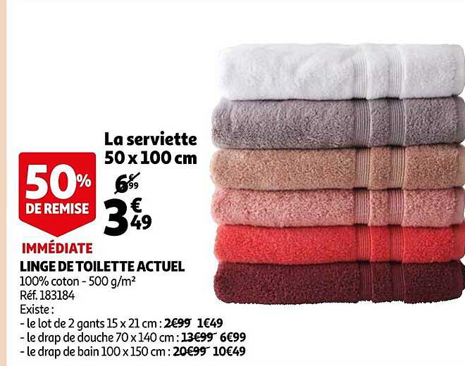 Linge De Toilette Actuel