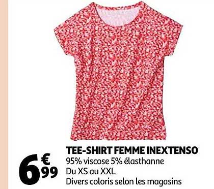 tee-shirt femme inextenso