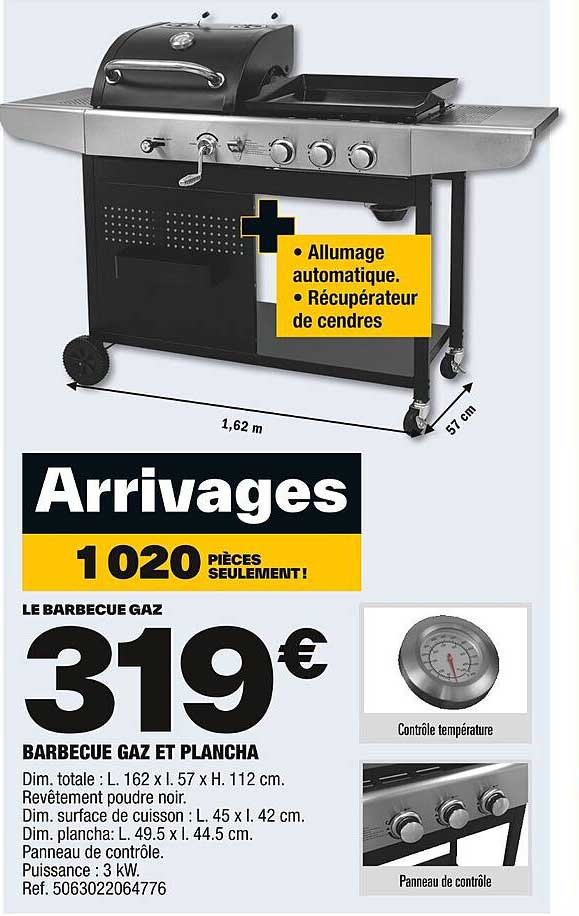 Barbecue Gaz Et Plancha
