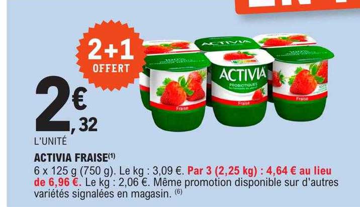 Activia Fraise