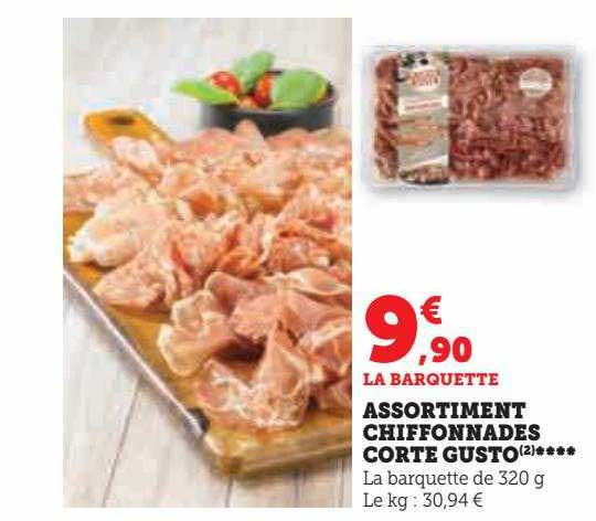 Assortiment Chiffonnades Corte Gusto