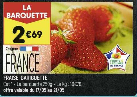 fraise gariguette