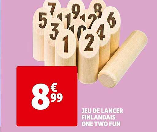 Jeu De Lancer Finlandais One Two Fun