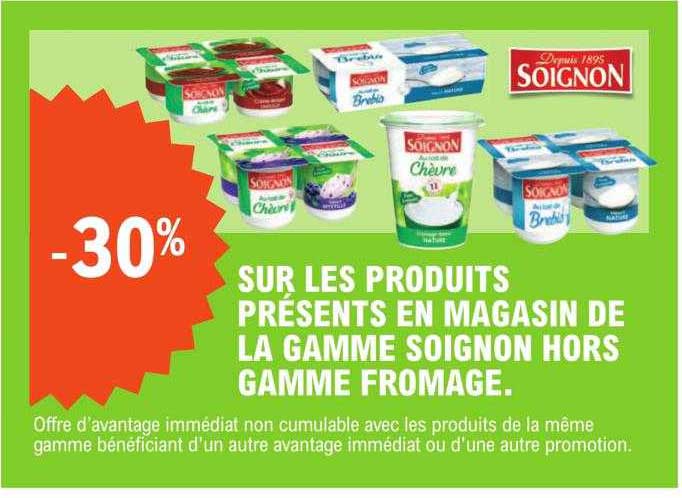 la gamme soignon hors gamme fromage