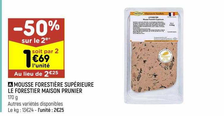 mousse forestière supérieure le forestier maison prunier