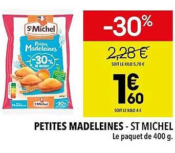 Petites Madeleines - St Michel