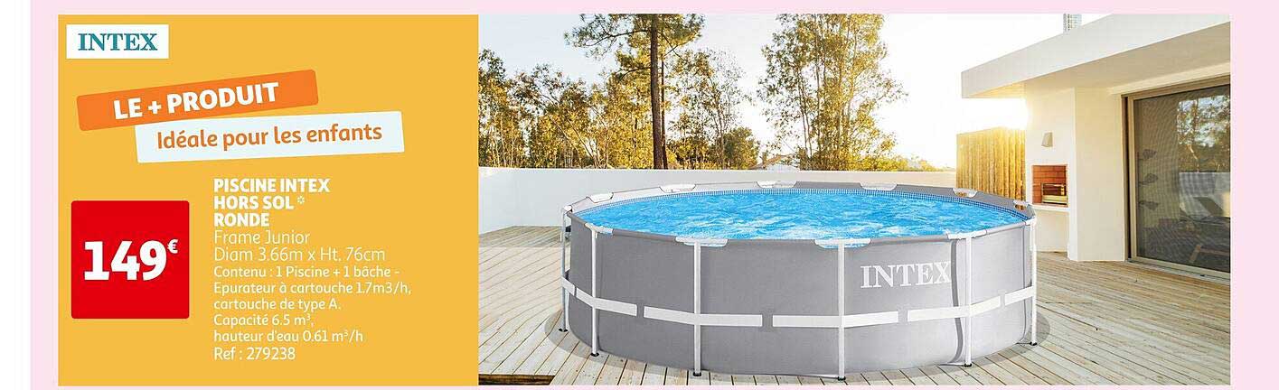 piscine intex hors sol ronde