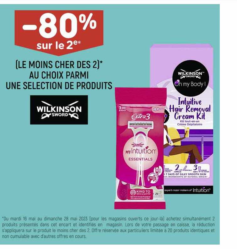 sélection de produits wilkinson sword