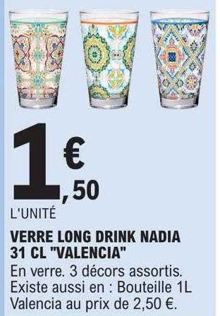 Verre Long Drink Nadia 31 Cl "valencia"