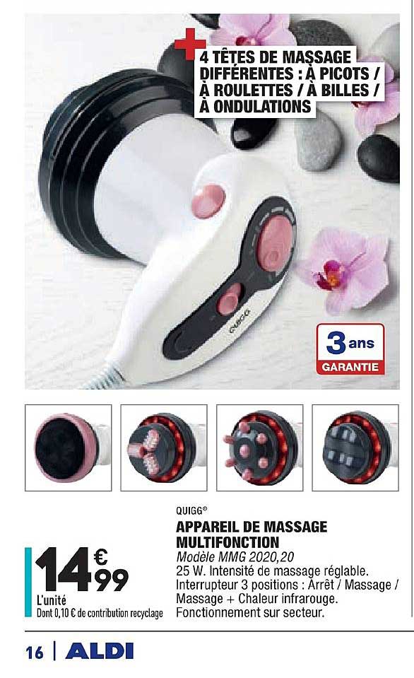 Appareil De Massage Multifonction Quigg