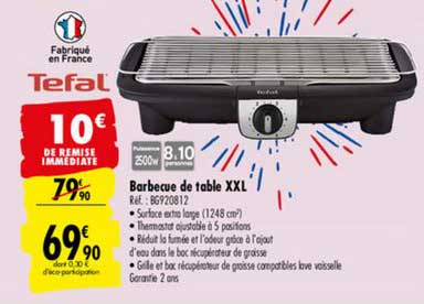 Barbecue De Table Xxl Tefal