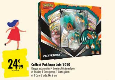 coffret pokémon juin 2020