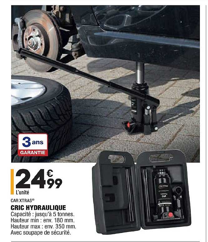 cric hydraulique car xtras