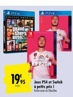 jeux ps4 et switch à petits prix