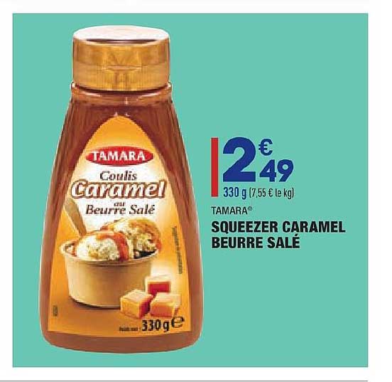 squeezer caramel beurre salé tamara