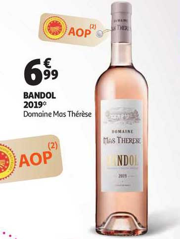 bandol 2019 domaine mas thérèse