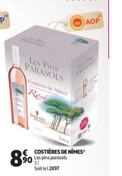 costières de nîmes les pins parasols