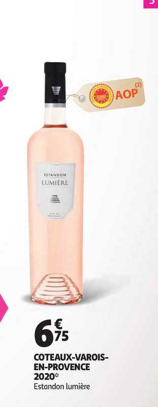 coteaux-varois-en-provence 2020 estandon lumière