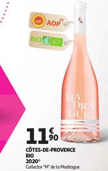 Côtes-de-provence Bio 2020