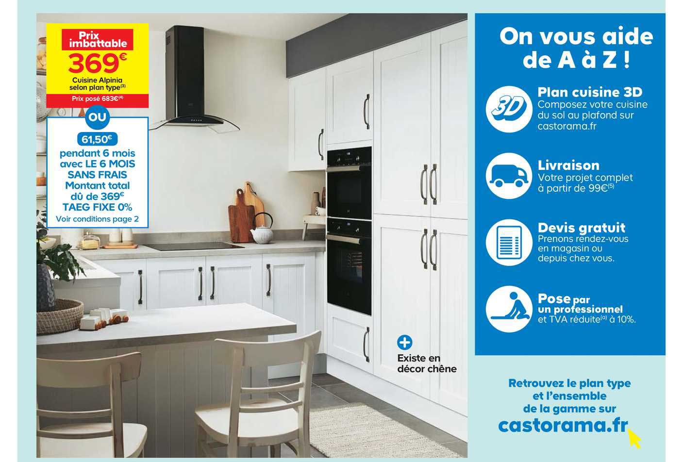 cuisine alpinia selon plan type