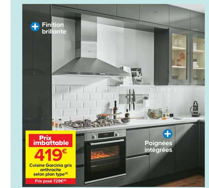 cuisine garcinia gris anthracite selon plan type