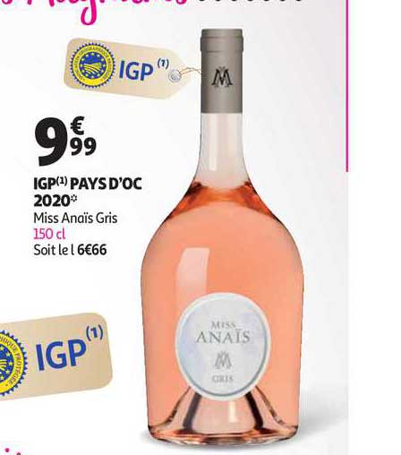 Igp Pays D'oc 2020 Miss Anaïs Gris