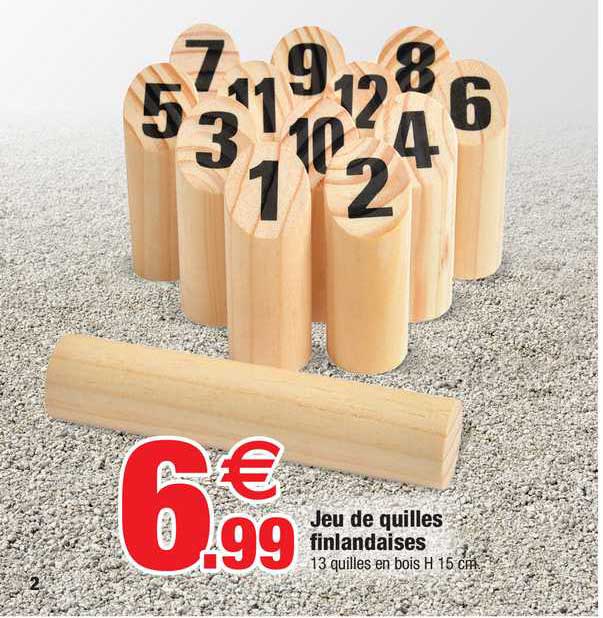 jeu de quilles finlandaises