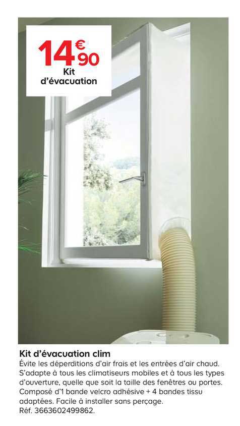 kit d'évacuation clim
