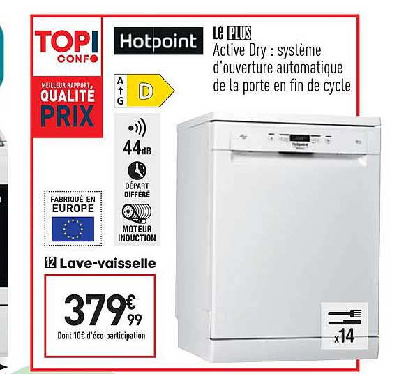 lave-vaisselle hotpoint
