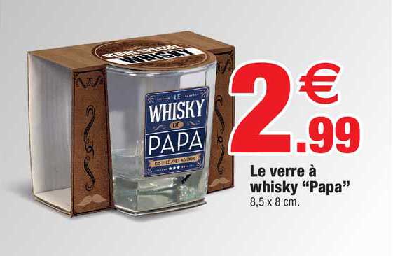 le verre à whisky papa