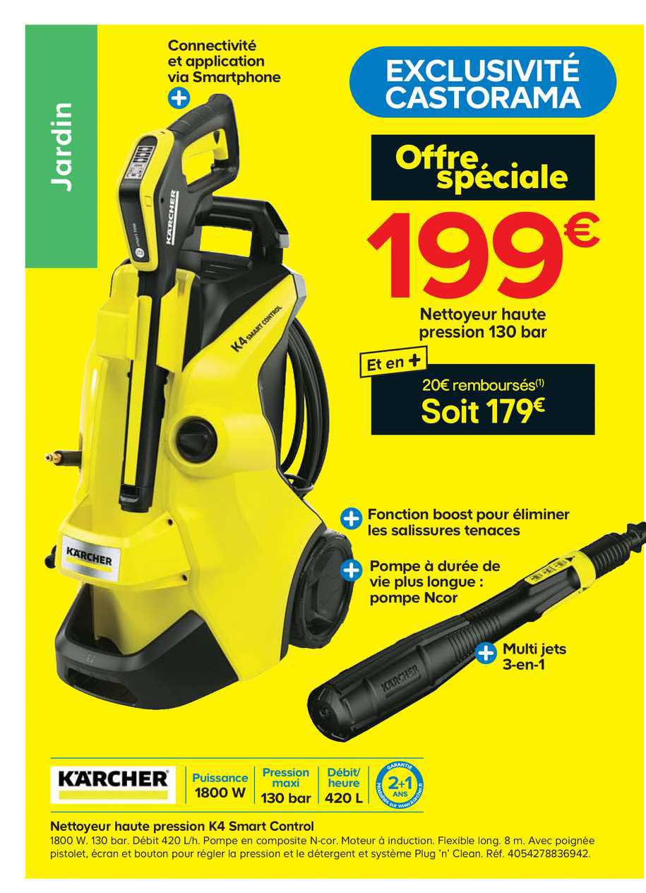 Nettoyeur Haute Pression K4 Smart Control Kärcher