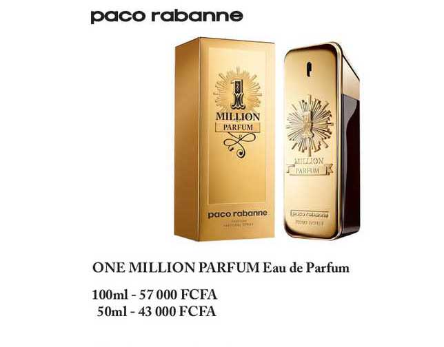 one million parfum eau de parfum