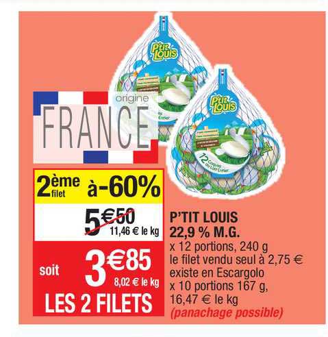 p'tit louis 22,9% m.g.