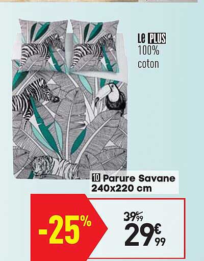 parure savane 240x220 cm