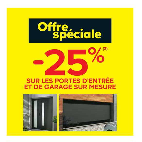 portes d'entrée et de garage sur mesure