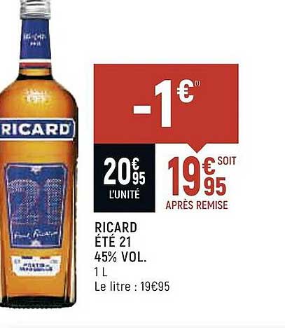 ricard été 21 45%