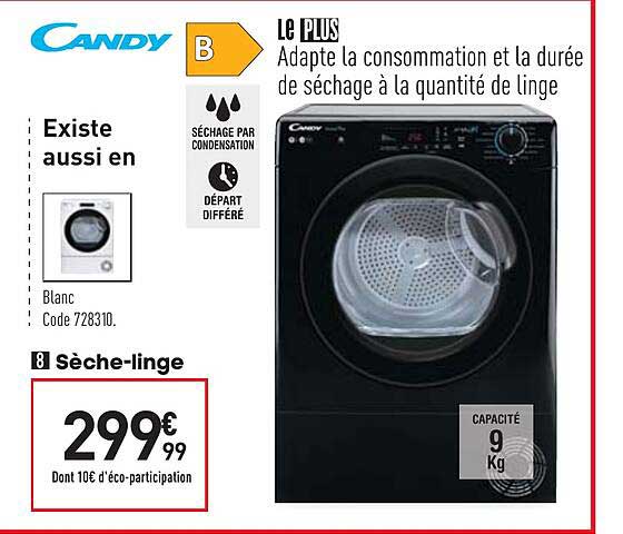 sèche-linge candy