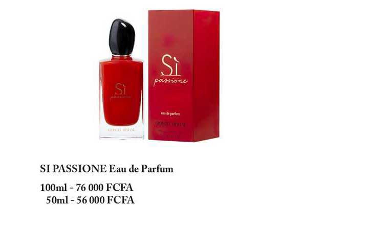 si passione eau de parfum